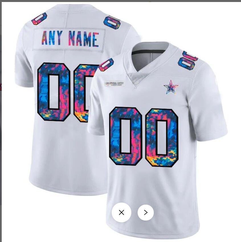 Custom Men Dallas Cowboys white Crucial Catch Vapor Limited 2024 Nike NFL Jersey (1)->customized nfl jersey->Custom Jersey